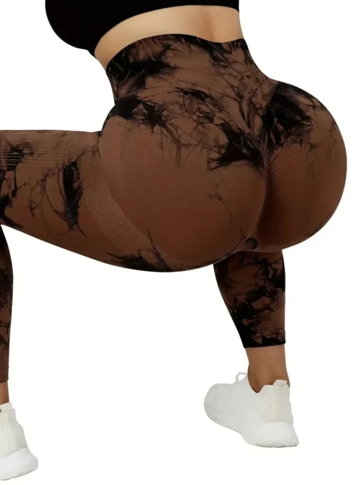 Women's Tie-Dye Yoga Pants - Image 15