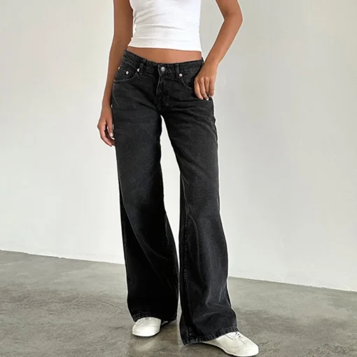Y2K Baggy Jeans With Pockets - Image 5
