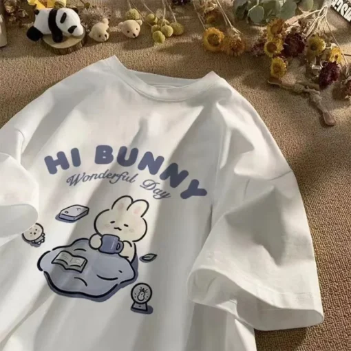Retro Oversize Bunny T-shirt - Image 8