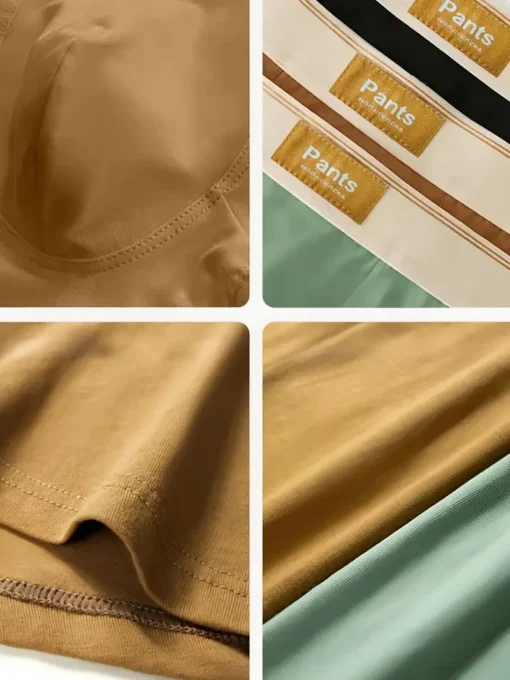 3pcs Men Cotton Boxer Shorts - Image 6