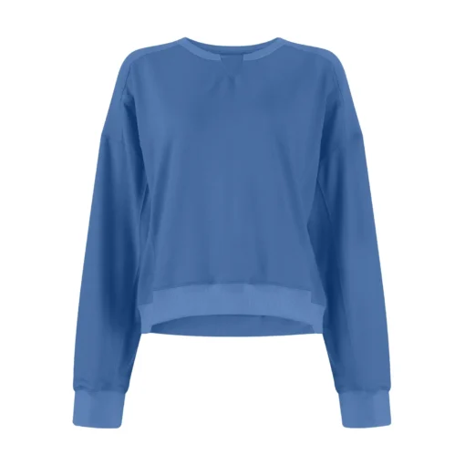 Long-Sleeved Simple Sweatshirt - Image 33