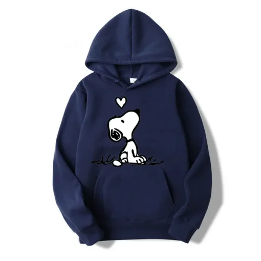 Pullover Snoopy Hoodie - Image 11