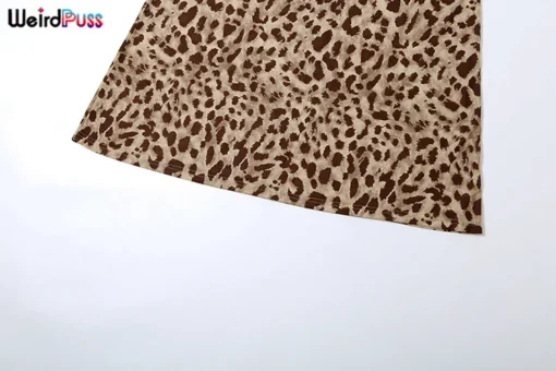Leopard Print Dress - Image 15