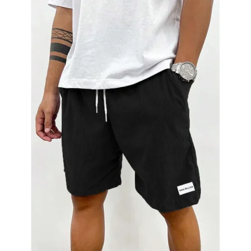 Summer Men Corduroy Sweatpants - Image 8