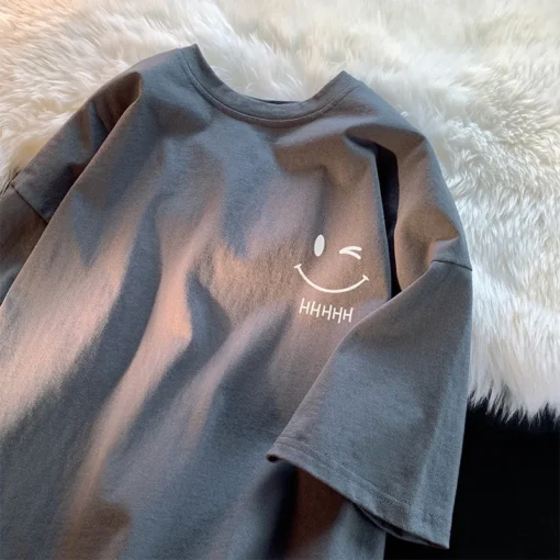 Smiling Face T-shirt - Image 9