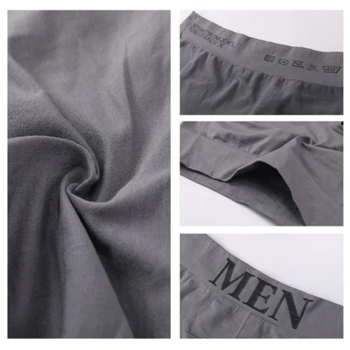 3Pcs/Lot Men's Underwear Boxers - Image 4