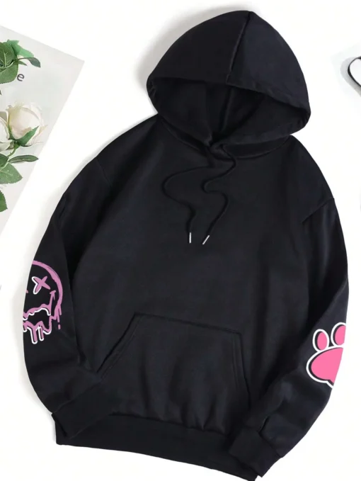 Hip Hop Printed Hoodie - Image 14