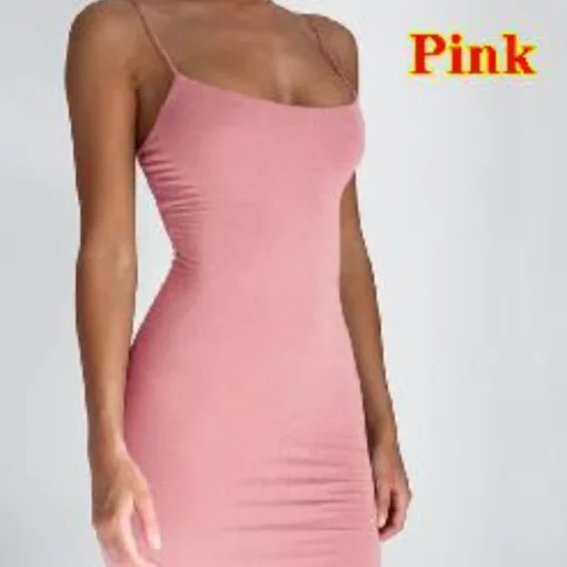 Spaghetti Strap Mini Dress - Image 6