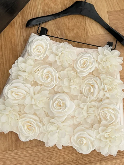 Apricot A-line Skirt