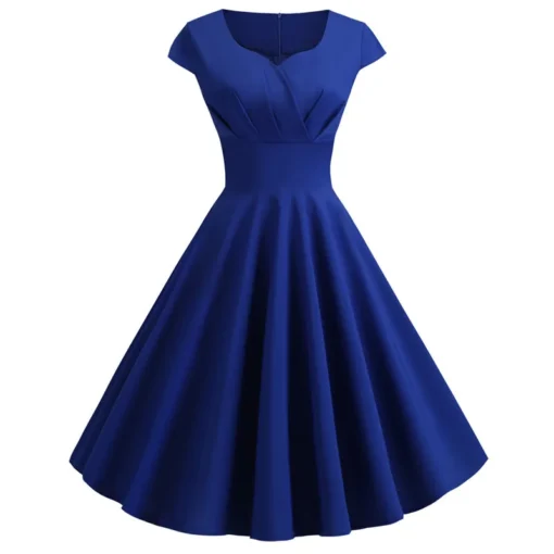 Pink Summer V Neck Dress - Image 7