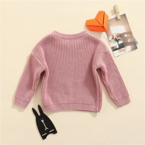 Suefunskry Newborn Baby Knitted Long Sleeve Autumn Winter Sweater - Image 117