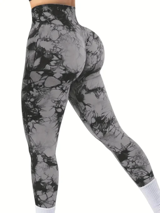Women's Tie-Dye Yoga Pants - Image 10