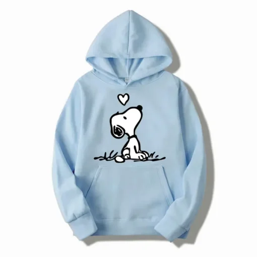 Pullover Snoopy Hoodie - Image 5