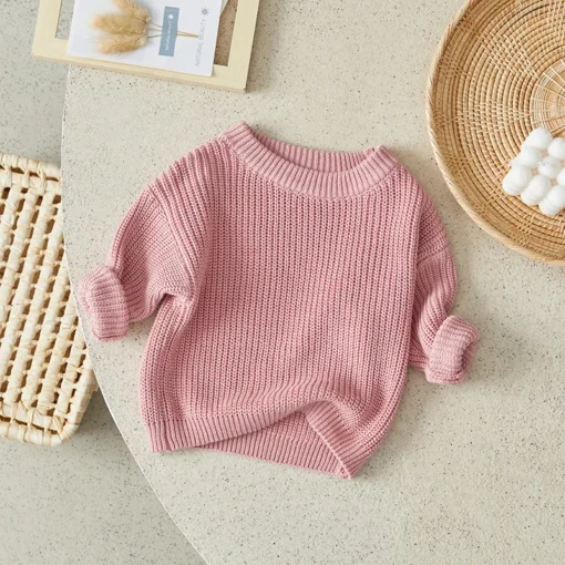 Suefunskry Newborn Baby Knitted Long Sleeve Autumn Winter Sweater - Image 61