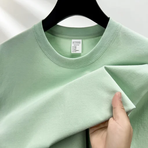 pure cotton summer high-end men's short sleeve T-shirt - Image 11