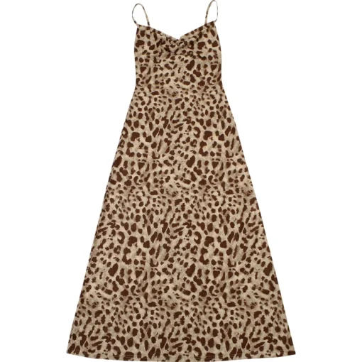 Leopard Print Dress - Image 8