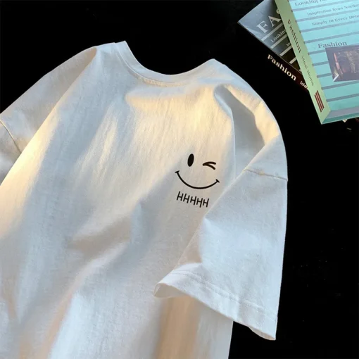 Smiling Face T-shirt - Image 5