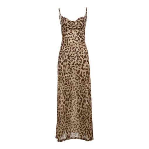 Leopard Print Dress - Image 7