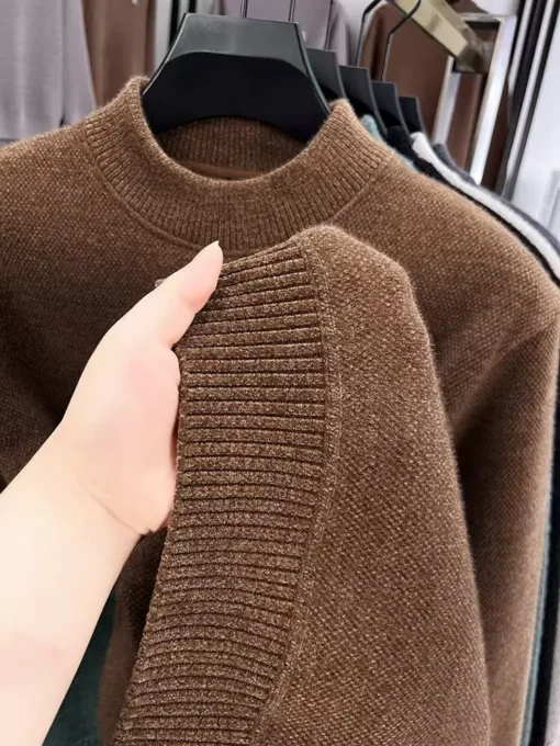 High end luxury round neck sweater - Image 29