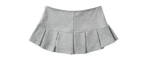 Mooyufon Y2K Pleated Mini Skirt - Image 13