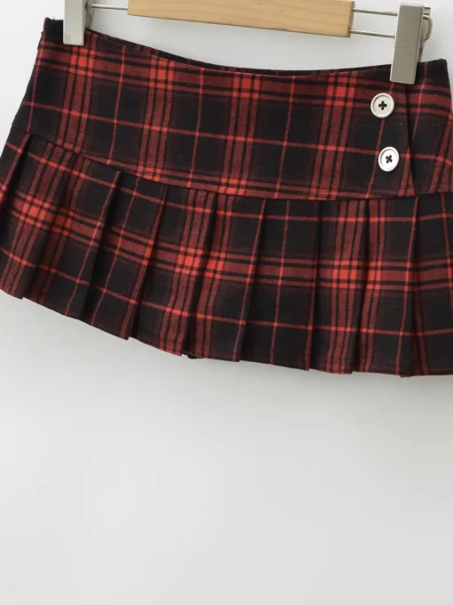 Y2K Plaid Summer Skirt - Image 15