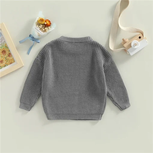 Suefunskry Newborn Baby Knitted Long Sleeve Autumn Winter Sweater - Image 88