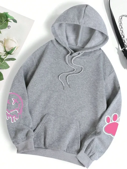 Hip Hop Printed Hoodie - Image 16