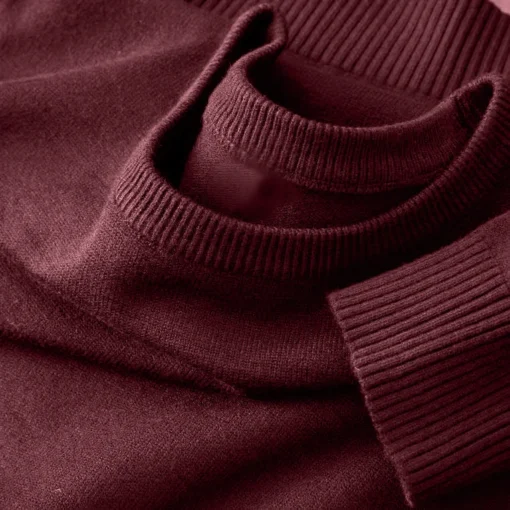 Long Sleeve Knit Pullover Sweater - Image 6