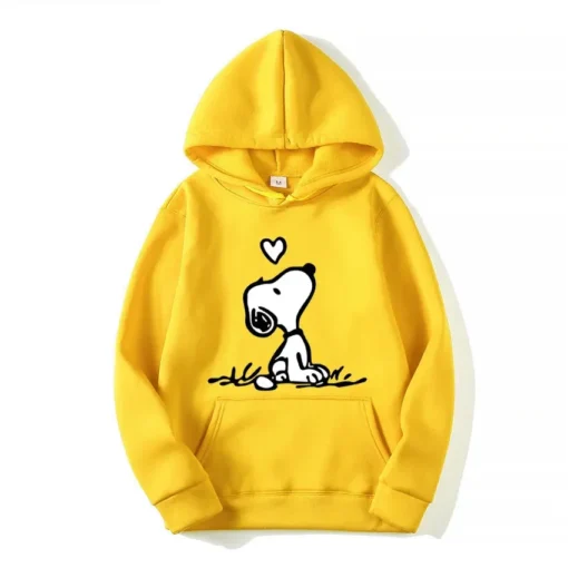 Pullover Snoopy Hoodie - Image 9