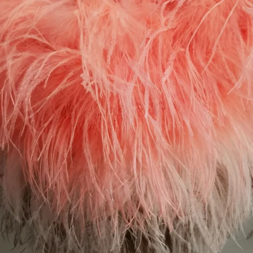 Ostrich Feather Mini Skirt - Image 4