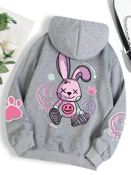 Hip Hop Printed Hoodie - Image 15