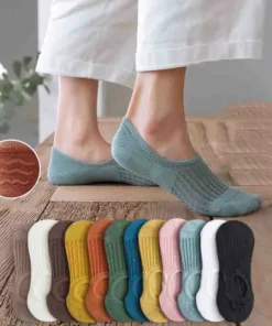 5 Pairs Invisible Boat Socks