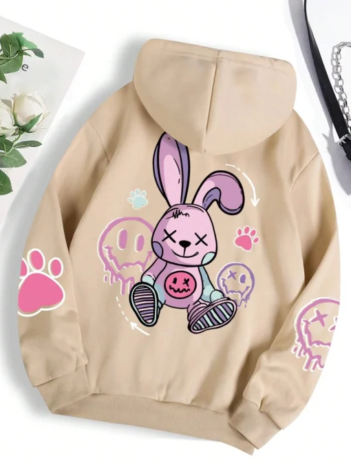 Hip Hop Printed Hoodie - Image 18