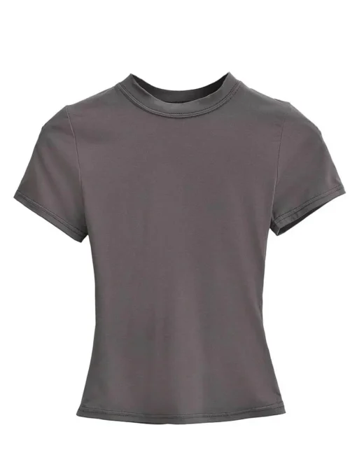 Sexy Slim Y2K Short Sleeve - Image 6