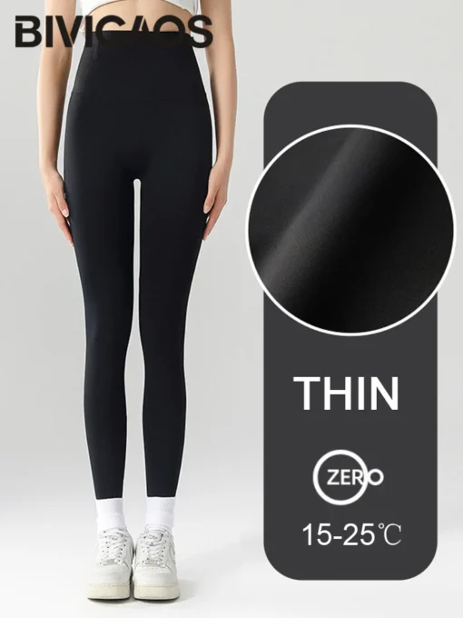 BIVIGAOS High Waist Shark Leggings - Image 13