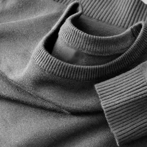 Long Sleeve Knit Pullover Sweater - Image 9