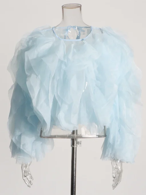 TWOTWINSTYLE Vintage Patchwork Blouse - Image 9