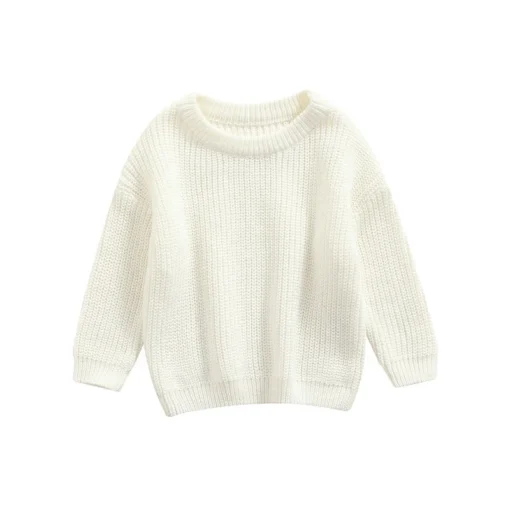 Suefunskry Newborn Baby Knitted Long Sleeve Autumn Winter Sweater - Image 16