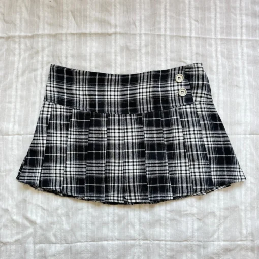 Y2K Plaid Summer Skirt - Image 11