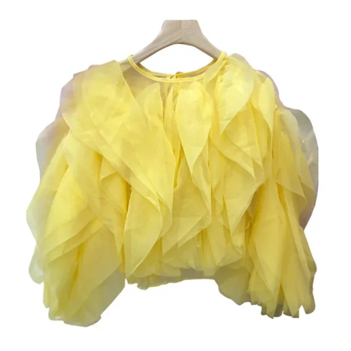 TWOTWINSTYLE Vintage Patchwork Blouse - Image 12