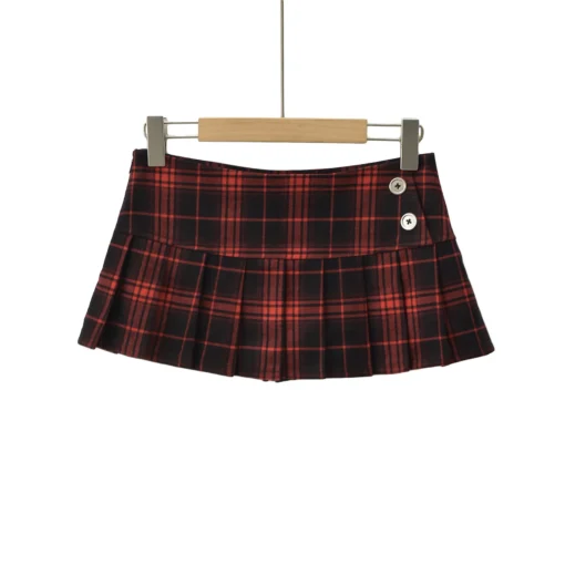 Y2K Plaid Summer Skirt - Image 2
