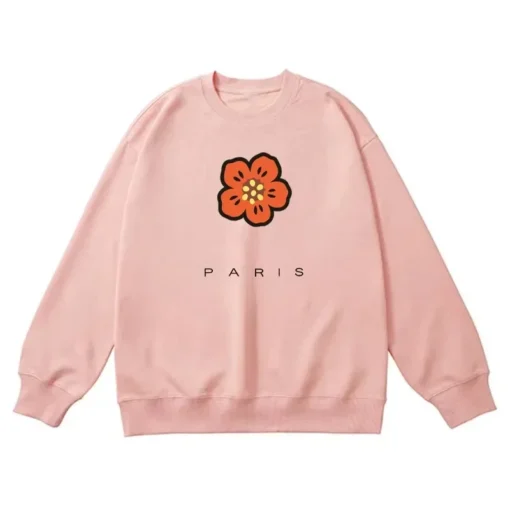 Flowers Cotton Hoodie - Image 5