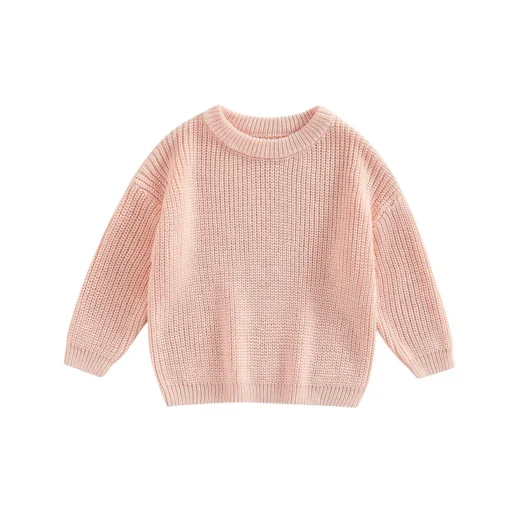 Suefunskry Newborn Baby Knitted Long Sleeve Autumn Winter Sweater - Image 19