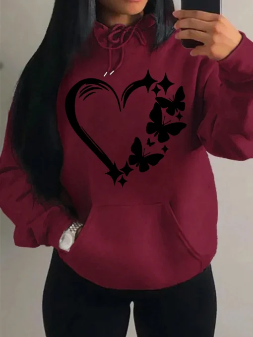 Love And Butterfly Hoodie - Image 12