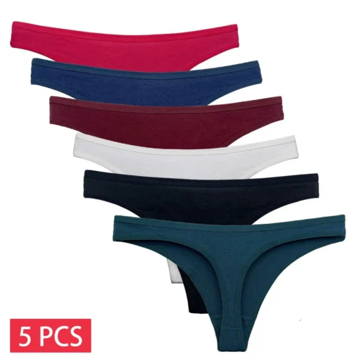 5 PCS/Set Cotton G-String