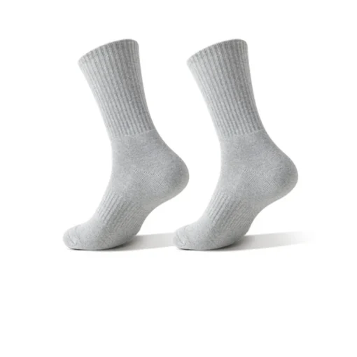 Men's Moisture Wicking Outdoor Hiking Work Cotton Socks - Image 17