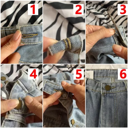 Y2k Low Rise Jean Shorts - Image 16