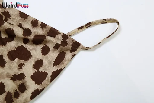 Leopard Print Dress - Image 13