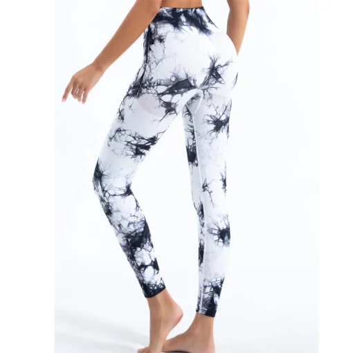 Women's Tie-Dye Yoga Pants - Image 6
