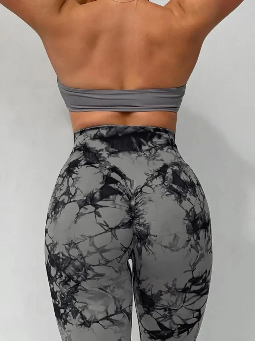 Women's Tie-Dye Yoga Pants - Image 14